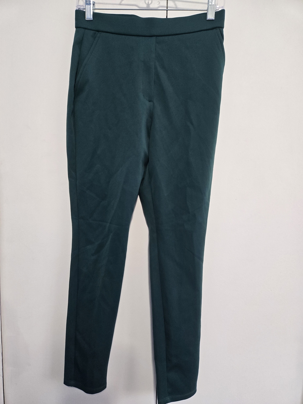 NWT Express Supersoft Double Knit Pull-On Pants Green Size Small